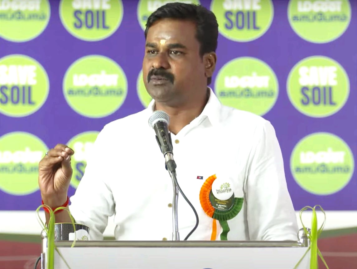 Isha Agri : கருப்பு கவுனி மிக்ஸ் குறித்து சத்குரு.. ஈஷா அக்ரி விழாவில்,நெகிழ்ந்த தான்யாஸ் நிறுவனர் தினேஷ் மணி