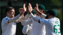 List Of Records Broken During West Indies Vs South Africa 2nd Test Day 1