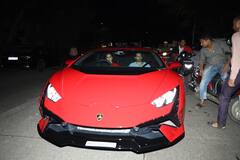 Stree 2 Success Party: Shraddha Kapoor, Varun Dhawan Arrive Together In  Her Lamborghini - See Pics