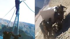 Video: 15 हजार फिट पर सिग्नल को दुरुस्त कर पहुंचाया मोबाइल नेटवर्क, लोगों का दिल जीत रहा भारतीय जवानों का ये वीडियो