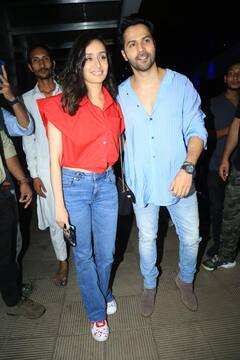 Stree 2 Success Party: Shraddha Kapoor, Varun Dhawan Arrive Together In  Her Lamborghini - See Pics