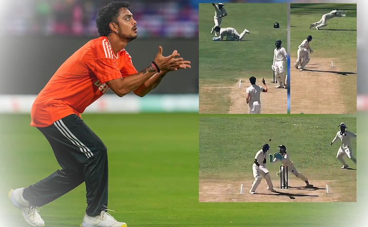 Indian Cricketer Wicket Keeper Ishan Kishan brilliant catches in Buchi Babu Invitational Tournament 2024 Video Watch:: लाजवाब, शानदार और जबरदस्त..., ईशान किशन ने वापसी पर जीता दिल; प्रदर्शन से अच्छे-अच्छों को किया फेल