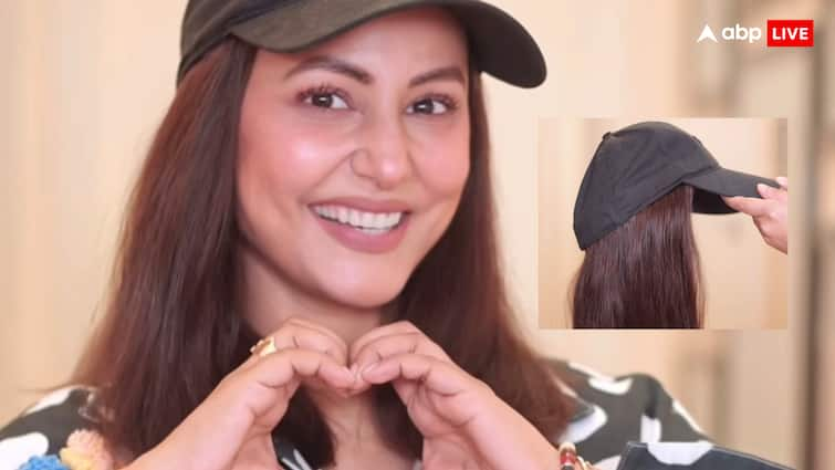 hina khan breast cancer wears wig made of her own hair know process in hindi Hina Khan Hair Wig: हिना खान ने बनाई अपने ही बालों की विग, जानें क्या होता है इसका प्रोसेस