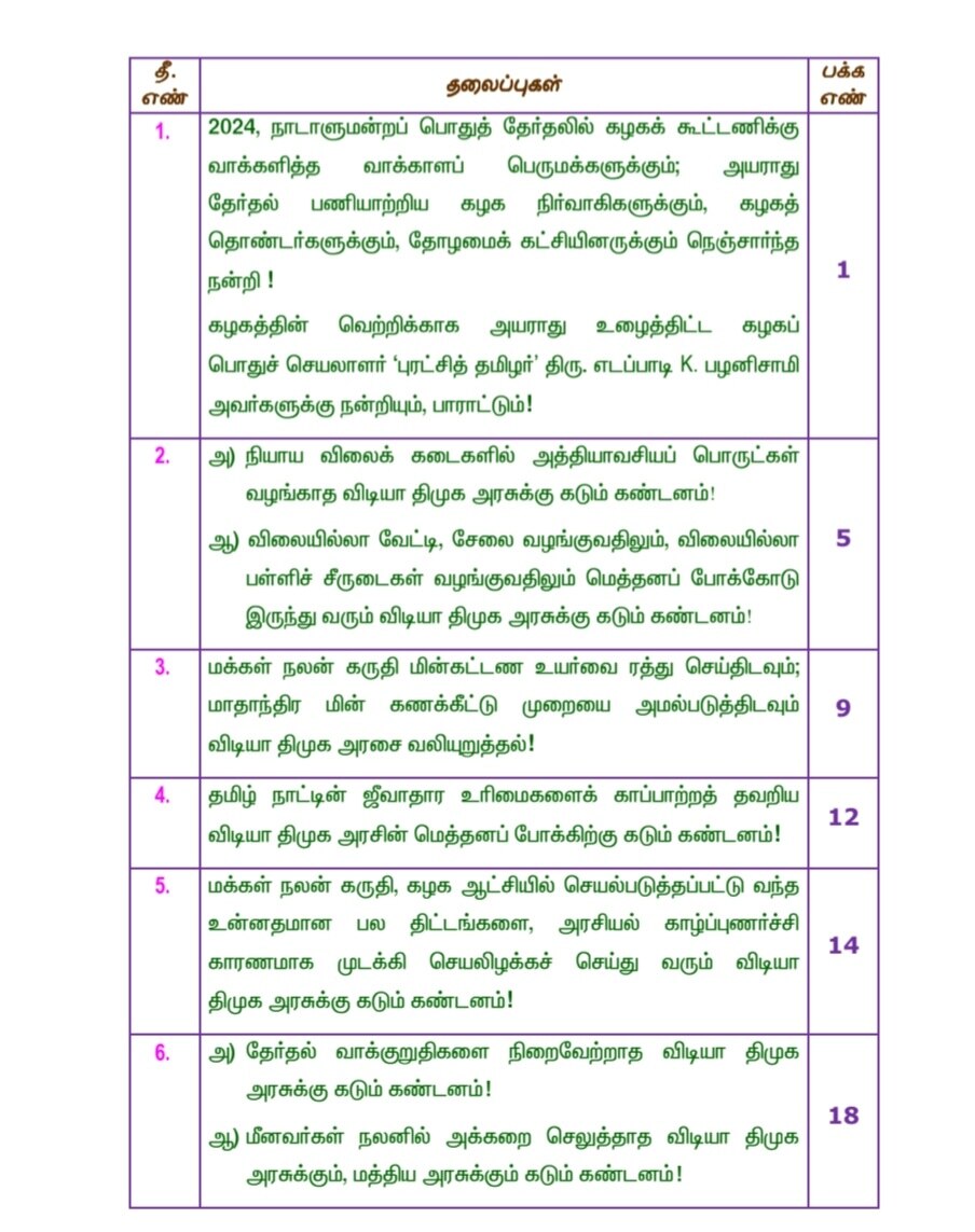 TN Headlines: திமுக கூட்டம்,  அதிமுக தீர்மானம், பொன்னியின் செல்வனுக்கு தேசிய விருது: இதுவரை இன்று...