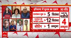 Assembly Election 2024: Jammu And Kashmir Polls to Be Held in Three Phases, Results On October 4 | ABP News