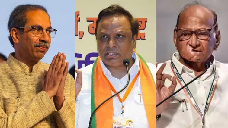 Ashish Shelar Slams Uddhav Thackeray and Sharad Pawar over Chief Minister Post in Mahavikas Aghadi Maharashtra Politics Marathi News Ashish Shelar : 'मुख्यमंत्रिपदाबाबत उबाठाचे तारे जमीन पर'; आशिष शेलारांचा घणाघात, शरद पवारांनाही डिवचलं