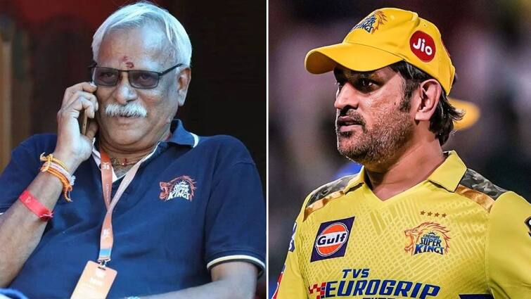 csk ceo kasi viswanathan reveals they did not requested MS Dhoni uncapped player rule for ipl 2025 mega auction bcci marathi news MS Dhoni IPL 2025 : मोठा ट्विस्ट! MS धोनीबद्दल आम्ही असे काही बोललोच नाही... CEOचा मोठा खुलासा