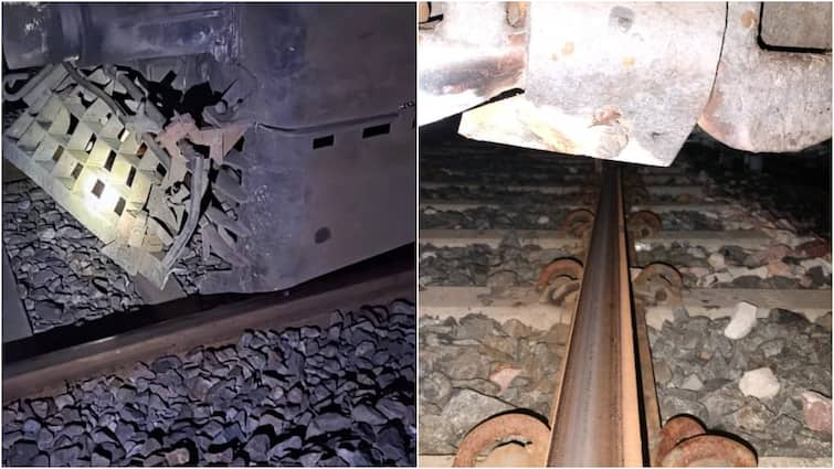 video Ahmedabad bound Sabarmati Express Train Derail Near Kanpur UP; No Injuries casualty 20 Coaches Of Sabarmati Express Derail Near Kanpur, Driver Says 'External Object' Hit Engine: Video