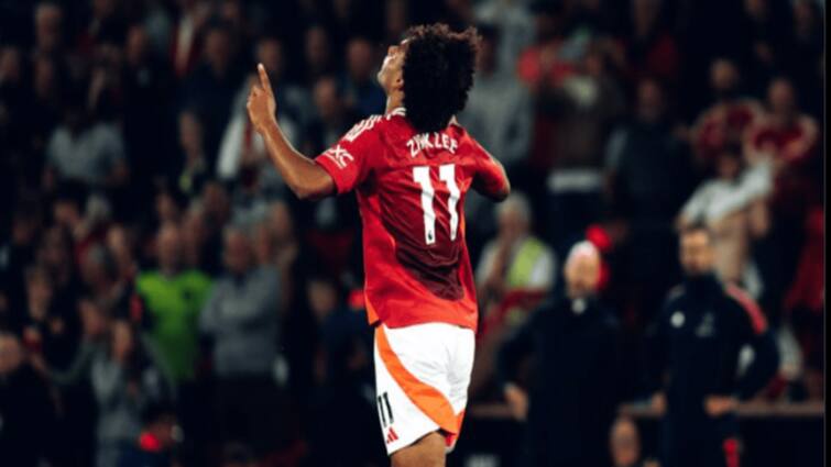 Manchester United Vs Fulham PL 24 25 Josh Zirkzee Late Winner Old Trafford watch viral video Premier League Manchester United Vs Fulham, PL 24/25: Josh Zirkzee's Late Winner Sends Old Trafford Berserk — WATCH