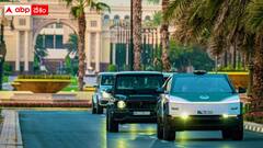 టెస్లా సైబర్ ట్రక్స్‌తో దుబాయ్ పోలీసుల గస్తీ - ఎంత ఖరీదైన కారైనా ముందు వాళ్లు వాడాల్సిందే !