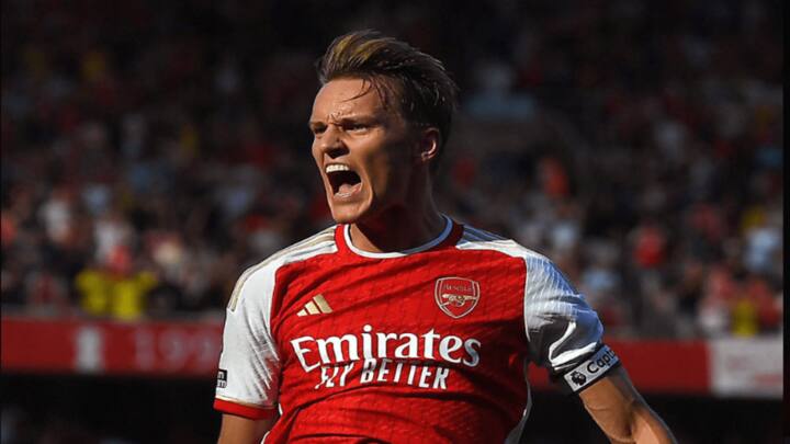 2. Martin Odegaard: Arsenal (Image Credit: @X / idextratime)