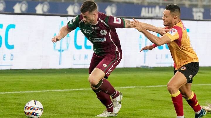 তবে গোলপার্থক্যে এগিয়ে রয়েছে মোহনবাগান। তাদের গোলপার্থক্য যেখানে ৭, সেখানে ইস্টবেঙ্গলের গোলপার্থক্য ৪। ফলে গ্রুপ শীর্ষে থেকে কোয়ার্টার ফাইনালে উঠল মোহনবাগান।