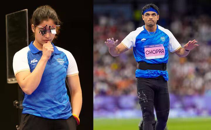 मनू भाकर आणि नीरज चोप्राने देशाला गौरव मिळवून देत क्रीडा विश्वात नवे स्थान मिळवले आहे. पण नीरज चोप्रा आणि मनू भाकर यांच्यात श्रीमंत कोण आहे हे तुम्हाला माहीत आहे का? (Paris Olympics 2024)