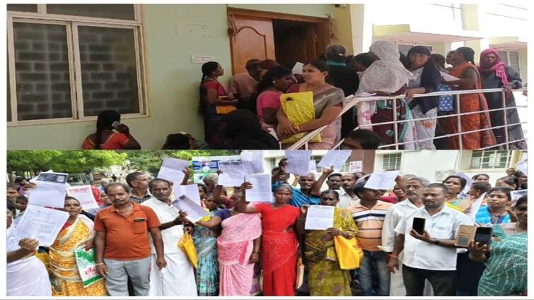 Rumour whatsapp women assistance TN assistance empowerment thirunelveli மகளிர் உரிமைத்தொகைக்கு விண்ணப்பிக்க தமிழகத்தில் ஆட்சியர் அலுவலகங்களில் குவிந்த பெண்கள்..! ஏமாற்றத்துடன் திரும்பியது ஏன்?