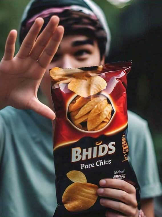 चिप्स के एक पैकेट में कितनी कैलोरी होती हैं