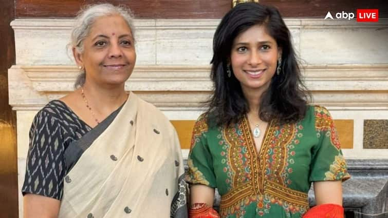 Gita Gopinath met with Nirmala Sitharaman to discuss about collaboration between india and IMF Gita Gopinath: निर्मला सीतारमण से मिलीं गीता गोपीनाथ, भारतीय इकोनॉमी में सुधार के लिए की सराहना