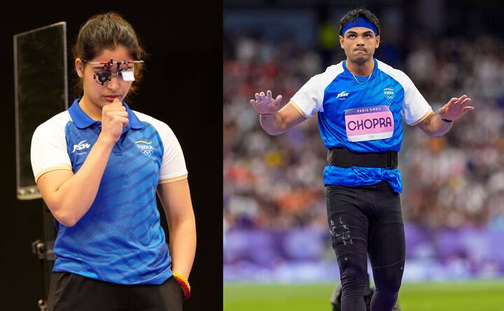 पेरिस ओलंपिक 2024 में भारत के लिए मेडल जीतने वाले नीरज चोपड़ा और मनु भाकर इन दिनों सुर्खियों में हैं.