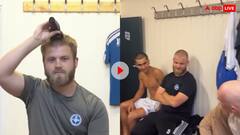 टीम ने कप्तान के लिए मुंडवाया अपना सिर, वजह जानकर लगेगा जोर का झटका