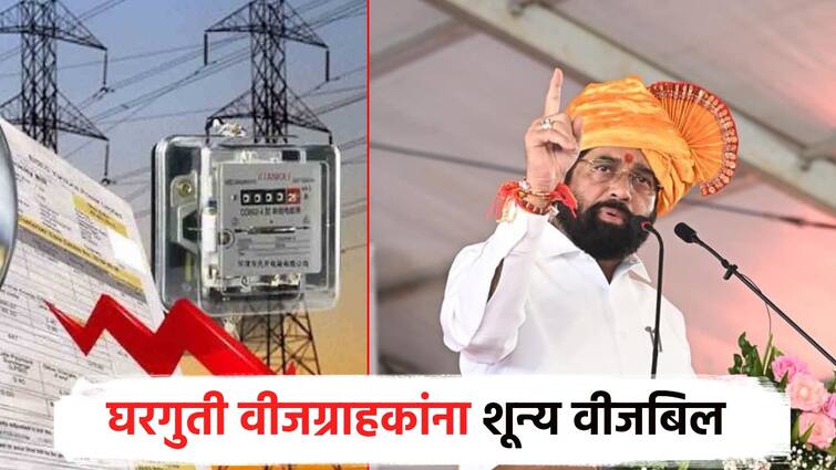 Zero electricity bill for domestic consumers and free for farmers Eknath Shinde told the government plan घरगुती वीजग्राहकांना शून्य वीजबिल, शेतकऱ्यांना मोफत; मुख्यमंत्री शिंदेनी सांगितला सरकारचा प्लॅन