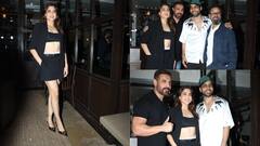 Vedaa की सक्सेस पार्टी में स्टनिंग लुक में पहुंचीं शरवरी वाघ, जॉन अब्राहम संग यूं दिए पोज, फोटोज वायरल