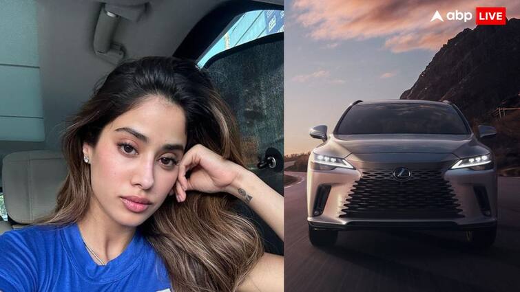 Toyota Lexus Janhvi Kapoor Brand New Car ranbir kapoor alia bhatt know 2 Crore 87 Lakh Price सड़क पर दौड़ती दिखी जाह्नवी कपूर की ये ब्रांड न्यू कार, कीमत सुनकर चौंक जाएंगे आप