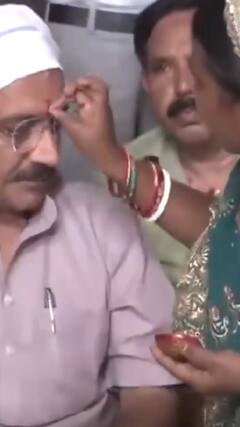 Raksha Bandhan: Virendra Sachdeva ने सेवा बस्ती की बहनो के साथ रक्षा बंधन  मनाया | ABP NEWS SHORTS