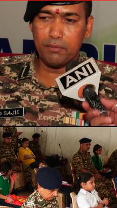 'छात्राओं ने CRPF जवानों के साथ मनाई राखी'| ABP NEWS SHORTS