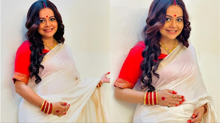 Devoleena Bhattacharjee Pics: टीवी की पॉपुलर एक्ट्रेस देवोलिना भट्टाचार्जी बहुत इस साल अपने पहले बच्चे का स्वागत करने वाली हैं. इसकी जानकारी एक्ट्रेस ने कुछ दिन पहले ही अपने फैंस के साथ शेयर की थी.