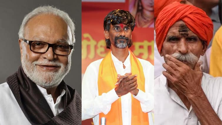 Manoj Jarange Slams Chhagan Bhujbal Devendra Fadnavis Maharashtra Marathi News जंगल आमचं, वाघ आरक्षणाची शिकार करेल; जरांगेंचा भिडेंना टोला, फडणवीसांवर निशाणा