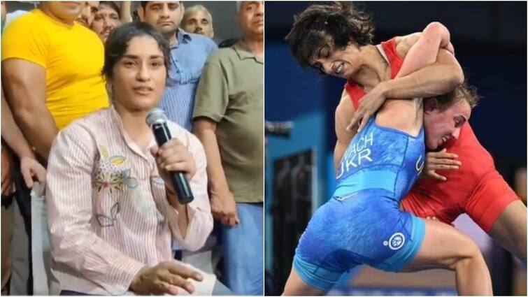 Our fight will not end truth will prevail Vinesh Phogat gave a big statement after reaching village india paris olympic 2024 Vinesh Phogat: 'हमारी लड़ाई खत्म नहीं होगी... सच्चाई की जीत होगी', गांव पहुंचकर विनेश फोगाट का बड़ा बयान