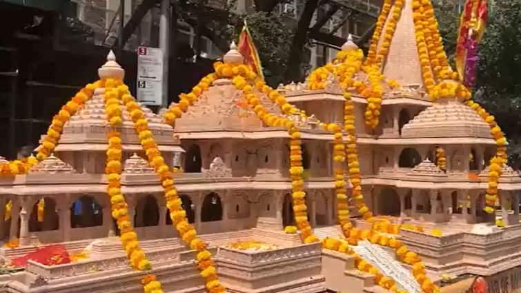 Ram Mandir Float Features At India Day Parade In New York Despite Protest: Watch