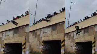 Viral Video: ਸਟੰਟ ਕਰਦੇ ਬਾਈਕਰਸ ਤੋਂ ਤੰਗ ਆਏ ਲੋਕ, ਗੁੱਸੇ 'ਚ ਆ ਕੇ ਫਲਾਈਓਵਰ ਤੋਂ ਹੇਠਾਂ ਸੁੱਟੀਆਂ Bikes