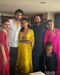 Inside Pataudis' Raksha Bandhan celebrations Featuring Sara Ali Khan, Saif, Kareena Kapoor And Soha