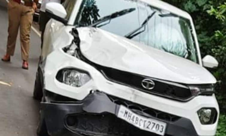 palghar mahim road accident two killed including 10 years old boy nalasopara marathi news  Palghar : रक्षाबंधन करून निघालेल्या कुटुंबावर काळाची झडप, दोन ठार, मृतांमध्ये 10 वर्षांचा मुलगा