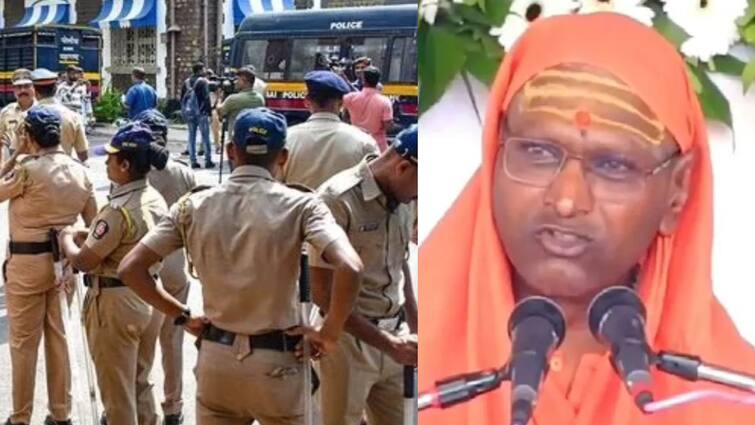 Beed and Mumbai police file FIR against Mahant Ramgiri for controversial statement about muhammad paigambar and his wife Muslim community Beed News: मोहम्मद पैगंबरांविषयी आक्षेपार्ह वक्तव्य करणाऱ्या महंत रामगिरी महाराजांवर गुन्हे दाखल करण्याचा सपाटा, बीडमधील मुस्लीम समाज आक्रमक