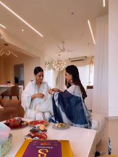 Raksha Bandhan 2024: Nia Sharma Ties Rakhi To Krystle D’Souza, Shares Photos