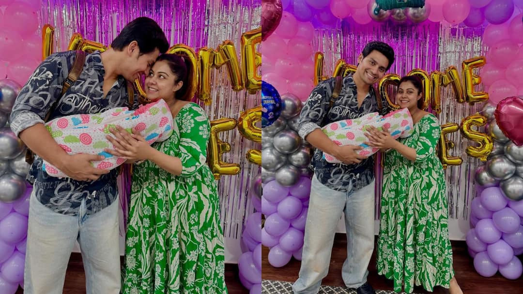 Rahul-Preeti: প্রথমবার একরত্তির ছবি প্রকাশ্যে আনলেন রাহুল-প্রীতি, কেমন দেখতে হল কন্যাসন্তানকে? Rahul Mazumdar and Prity Biswas shares their daughter first photo Entertainment News Tollywood Rahul-Preeti: প্রথমবার একরত্তির ছবি প্রকাশ্যে আনলেন রাহুল-প্রীতি, কেমন দেখতে হল কন্যাসন্তানকে?