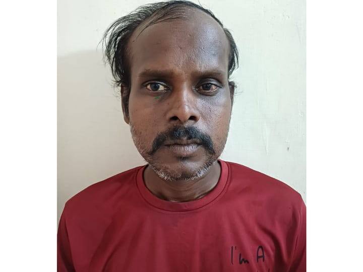 Karur old woman murder case Accused arrested - TNN மழைக்காக ஒதுங்கிய மூதாட்டி கொலை  - கரூரில் போதை ஆசாமி கைது