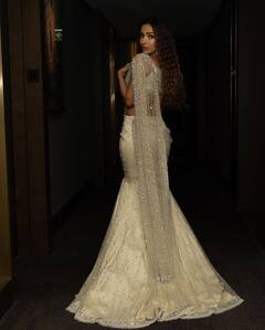 Malaika Arora: ડિઝાઈનર સાડીમાં ખૂબ જ હોટ લાગી મલાઈકા અરોરા, જુઓ તસવીરો