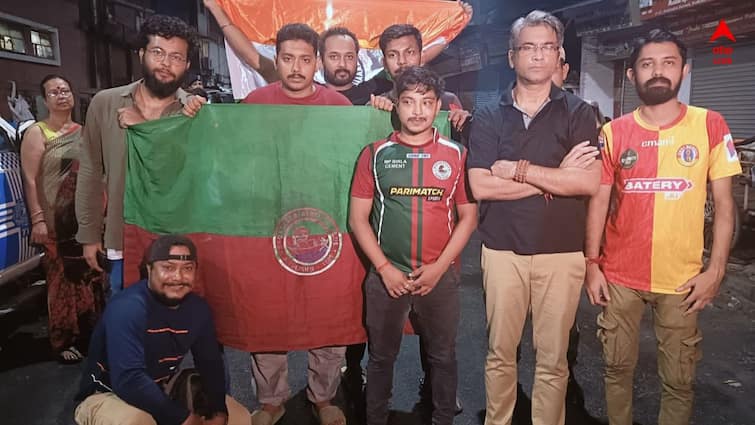 RG Kar Protest East Bengal Mohun Bagan protesting fans bailed by AIFF president Kalyan Chaubey RG Kar Protest: ইস্টবেঙ্গল, মোহনবাগানের আটক হওয়া সমর্থকদের ছাড়াতে রাতেই লালবাজারে কল্যাণ চৌবে