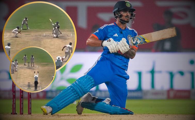 इशान किशन ने रेड बॉल क्रिकेट में शानदार वापसी की और आखिरी ओवर में तूफानी छक्का जड़कर जीत दिलाई।