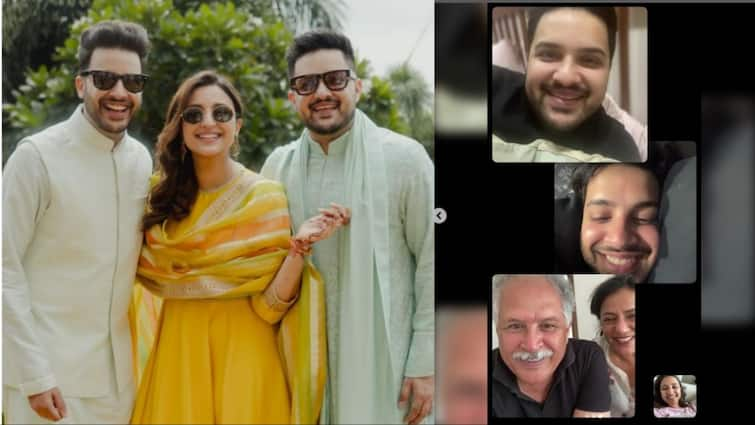 Raksha bandhan 2024 Parineeti Chopra celebrated Rakhi with her brothers on video call Parineeti Chopra ने भाईयों के साथ वीडियो कॉल पर सेलिब्रेट किया रक्षाबंधन का त्योहार, फैंस को दिखाई झलक