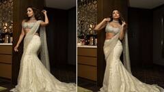 Malaika Arora: ડિઝાઈનર સાડીમાં ખૂબ જ હોટ લાગી મલાઈકા અરોરા, જુઓ તસવીરો