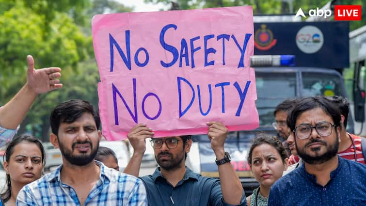 Resident doctors strike central government big initiative in the matter of doctors safety kolkata doctor case डॉक्टरों की सुरक्षा के मामले में केंद्र सरकार की बड़ी पहल, अस्पतालों में बढ़ेगी सुरक्षा