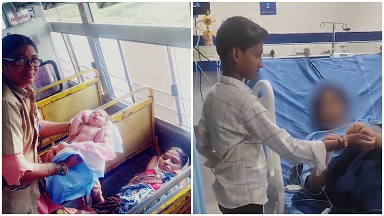 Conductor helps a sister who gave birth in bus while going to tie Rakhi and Sister passed away after tying rakhi to brother in Telangana Rakhi Day: రాఖీ కట్టడానికి వెళ్తూ బస్‌లో ప్రసవం- రాఖీ కట్టి తుది శ్వాస విడిచిన సోదరి- పండగ రోజు ఎమోషనల్ సీన్స్