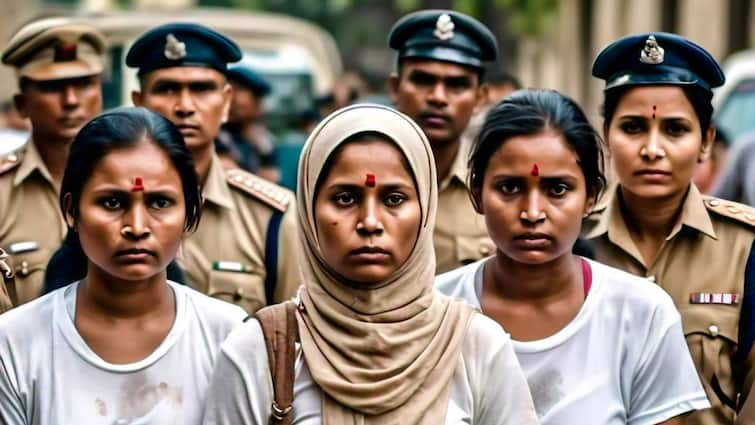 Maharashtra Five Bangladeshi women arrested for illegal stay in Thane district navi mumbai महाराष्ट्र में अवैध तरीके से रह रहीं 5 बांग्लादेशी महिला गिरफ्तार, एंटी ह्यूमन ट्रैफिकिंग सेल का एक्शन