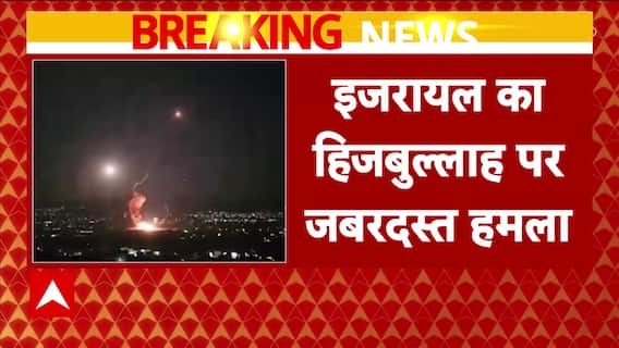 Israel Launches Major Missile Attack on Hezbollah Weapons Depot in Eastern Lebanon | ABP News