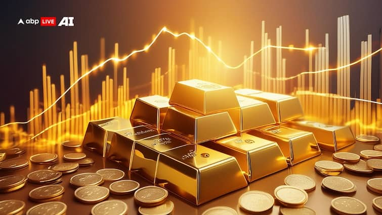 Gold Prices went up by 1400 rupees silver also jumped more than 3100 rupees Gold Prices: सोने ने मारी लंबी छलांग, एक ही दिन में तोड़ डाला महीने भर का रिकॉर्ड, सरपट दौड़ रही चांदी