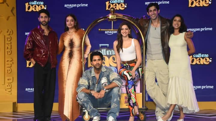 The trailer of Ananya Panday OTT debut series 'Call Me Bae' was released today. The series' cast and crew along with producer Karan Johar attended the trailer launch event in style.