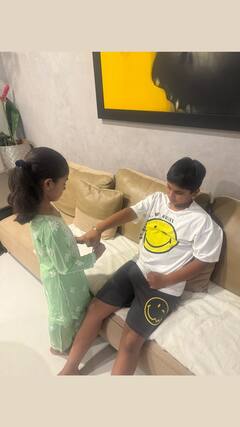 Allu Arjun Family: అల్లు అర్జున్ ఫ్యామిలీలో రాఖీ సెలబ్రేషన్స్ - అర్హ అండ్ అయాన్ క్యూట్ పిక్స్ చూశారా?